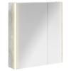 Bathroom Mirror Cabinet Concrete Grey 63.5 X 15.5 X 70 Cm