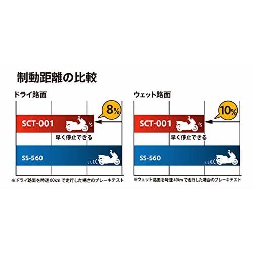 IRC Inoue Rubber Bike Tire Scooter MOBICITY SCT-001 Rear 140/70-13 61P Tubeless Type (TL) 321697 For Two-Wheel Motorcycle