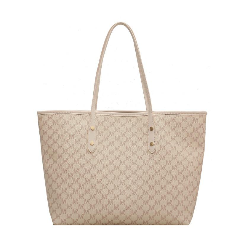 Morning Eight Commuter Large-capacity Tote Bag Women's 2026 Early Spring New Light Luxury Single Shoulder Underarm Bag