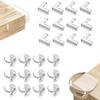 24Pcs Baby Safety Silicone Protector Table Corner Edge Protection Cover Electric Socket Protection Children Anticollision Guards