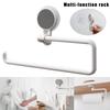 1 Pcs Storage Rack Holder Towel Shelf Wall Hanging Roll Paper Durable For Bathroom Kitchen