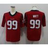 Rugbyový dres na zakázku ve stylu Houston Texans 4 Watson 99 Watt 10 Hopkins Replika Týmový dres Muži Ženy