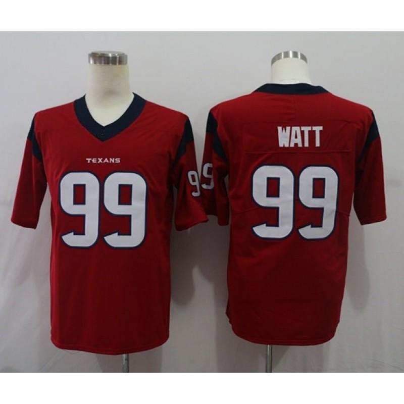 Rugbyový dres na zakázku ve stylu Houston Texans 4 Watson 99 Watt 10 Hopkins Replika Týmový dres Muži Ženy