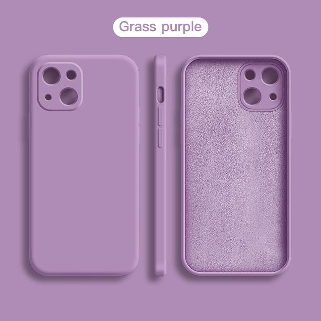 Original Official Silicone Case For Iphone 11 13 Pro X Xr Xs Case For Iphone 12 Pro Max 7 8 Plus Se 2020 Cover Cases