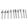 10 Stück/Set Mini HSS Fräser Bits Trimmer 3,175 mm Schaft für Dremel Rotationswerkzeuge