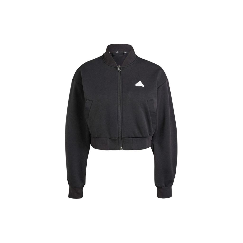 Adidas Future Icons 3-Stripes Bomber Jacket Women Jacket Black IP1566