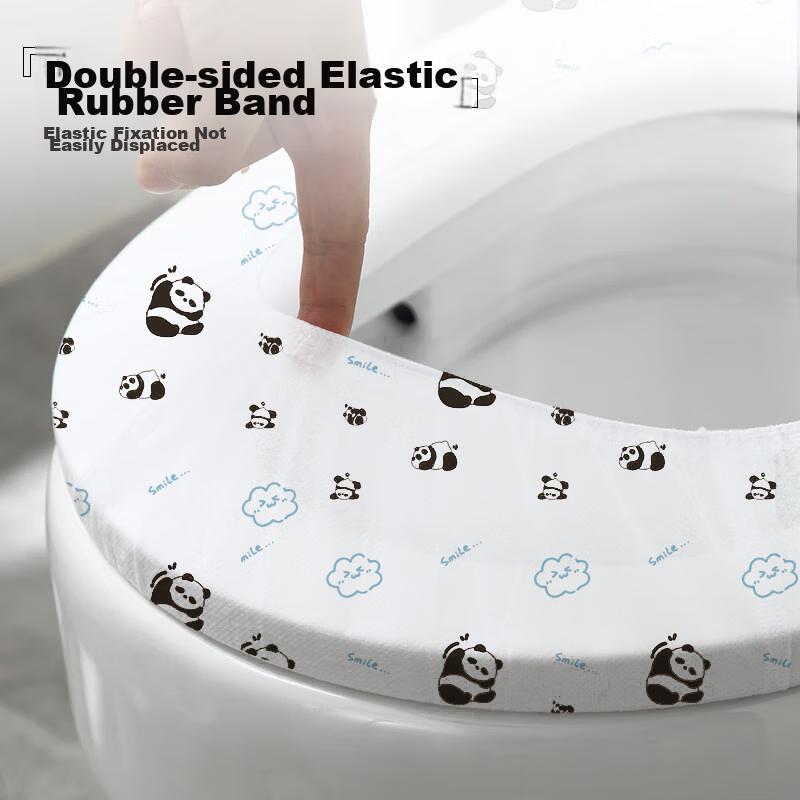 Right Away Disposable Toilet Seat Covers, Extra Large And Thick, Individually Wrapped, Double-Layered, Hotel Supplies Set