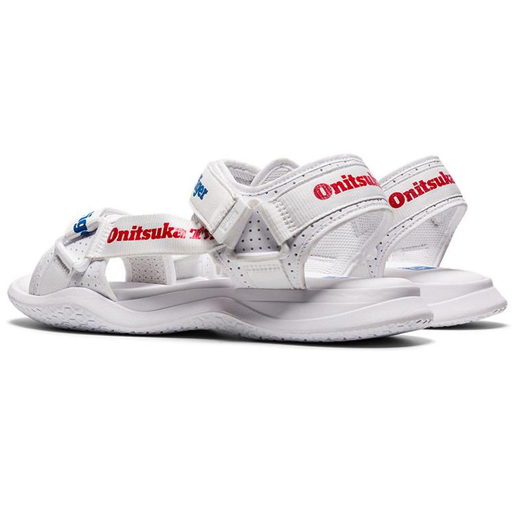 Onitsuka Tiger Ohbori Strap Sandals 'White Blue Red' 1183B305-100
