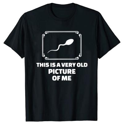 Camisetas Gráficas Divertidas 'Esta Es Una Foto Muy Vieja Mía' para Hombre y Mujer, Moda Casual, Camiseta 100% Algodón, Camiseta Oversize Holgada
