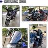 For MT07 FZ07 Windshield for 2018 2019 2020 Yamaha MT FZ 07 Windscreen Flyscreen Wind Deflector Shield Visor Motorcycle Accessories (Dark Smoke)