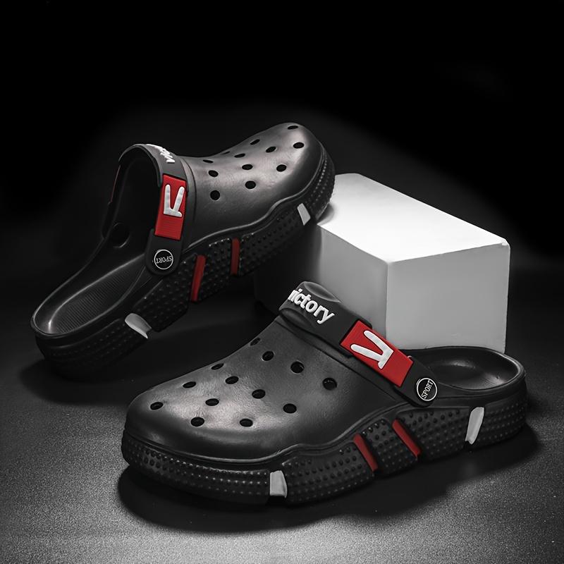 Men's Casual Comfortable Soft Sole Clogs, Breathable Lightweight Clogs for Indoor Outdoor Beach, Summer