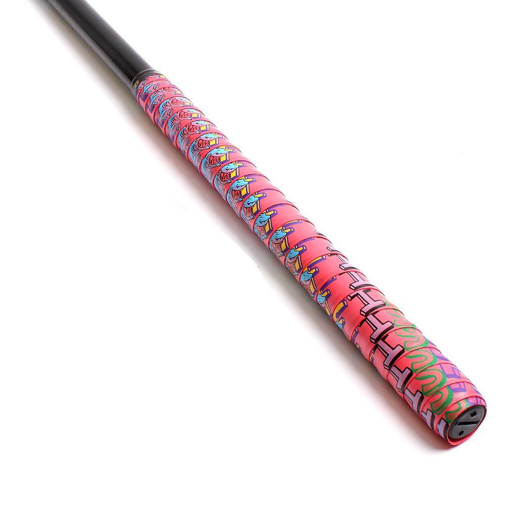 PU Badminton Racket Cushion Over Grip Wear Resistant Fishing Pole Tape Pole Handle Protection красный
