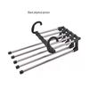 Multifunctional Folding Pants Rack: Non-Marking Trousers Hanger with Multiple Layers for Efficient Wardrobe Storage