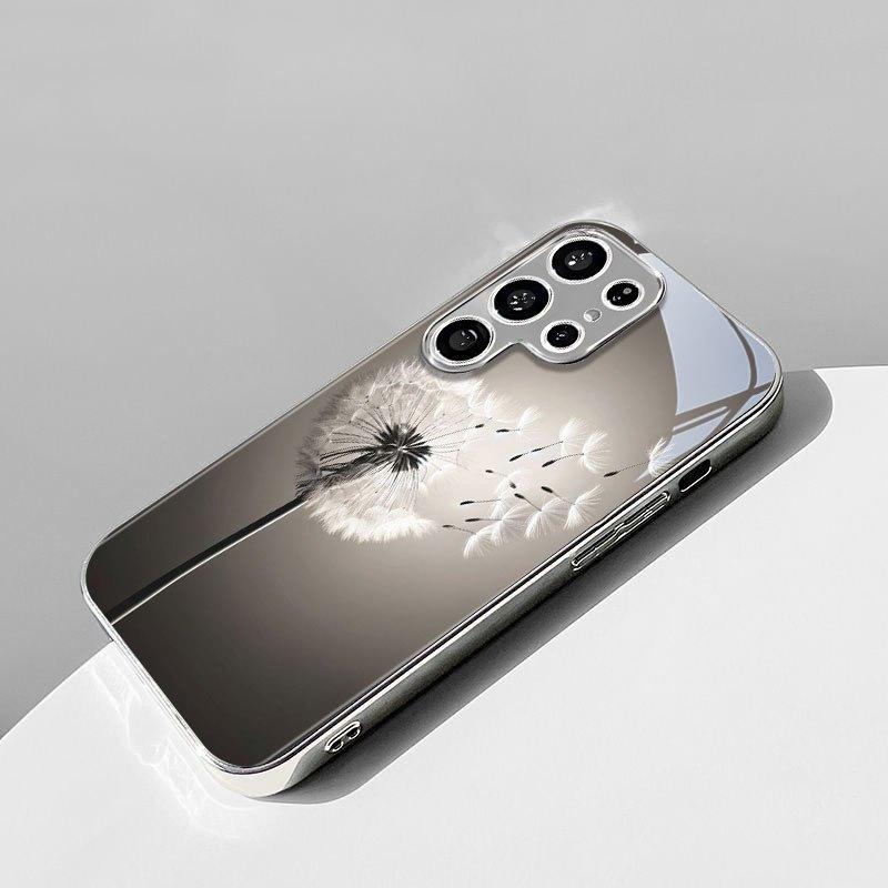 

легкий воздушный белый одуванчик посеребренный чехол для телефона For Samsung Galaxy S26 S25 Edge S24 S23 FE S22 Ultra S20 S21 5G For Galaxy S26