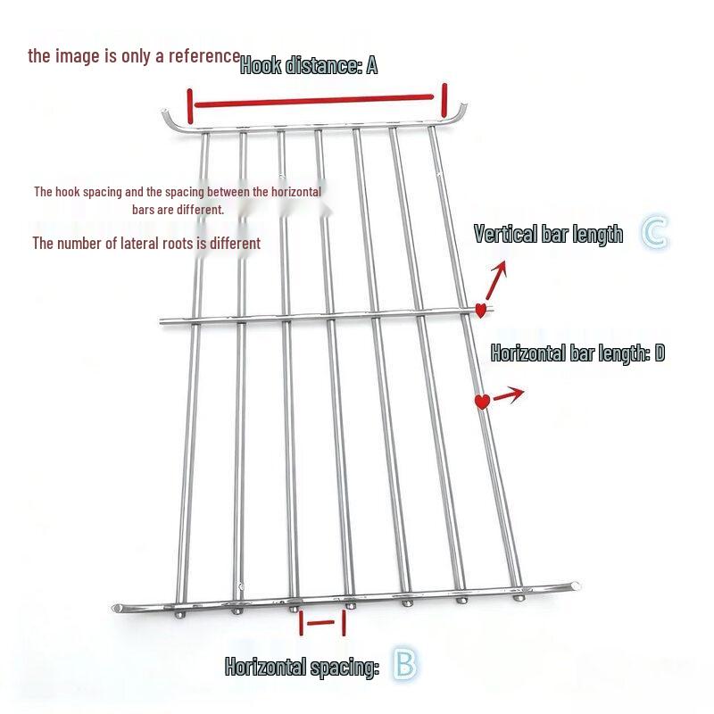 Stainless Steel Rectangular BBQ Grill Mesh