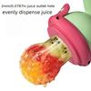 Dinosaur Rotate Push-Type Baby Fruit Feeder, Silicone Fresh Food Feeder, Kids Feeding Tool