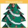 Adorable Unisex Christmas Tree Cosplay Outfit With Foot Covers For Holiday Celebrations