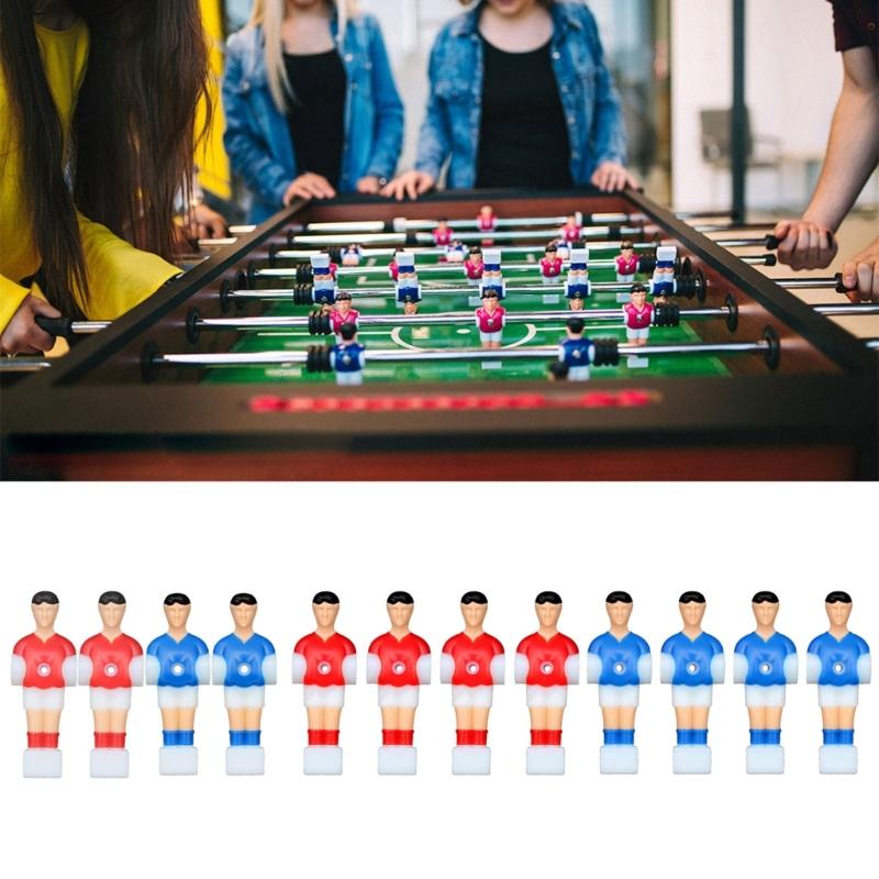 Calcetto Giocatori di Calcio da Tavolo Statuette Giocatori di Calcio Macchina da Gioco Giocatori di Poker Parte