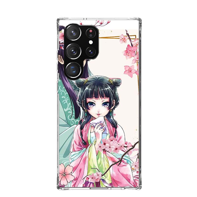 A-Lékárník D-Deníky Anime Pouzdro na Telefon Pro Samsung Galaxy S26 S25 Edge S24 S23 FE S22 Ultra S21 Plus S20 + Fundas Kryt Coque G