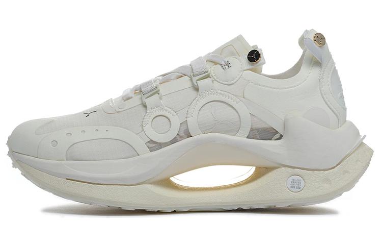 LI NING 1990 Premium Sports Collection Casual Shoes Women s Low Top Ecru ALFS204-2 37