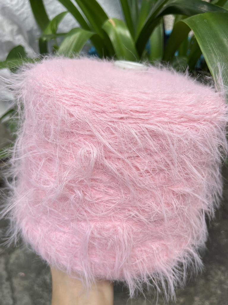 500g Long Fur Imitation Mink Yarn Thread Super Soft Skin Friendly Does Not Shed Hair Hand Wove Scarf Warm Sweater Woven Yarn