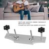 Wrench Included Bridge Repair Fixture Silver Acoustic Bridge Clamp  Guitar Repair Maintenance