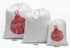 Darling Souvenir Blue House & Tree Christmas Party Supplies Gift Pouches Favor Candy Bags 15