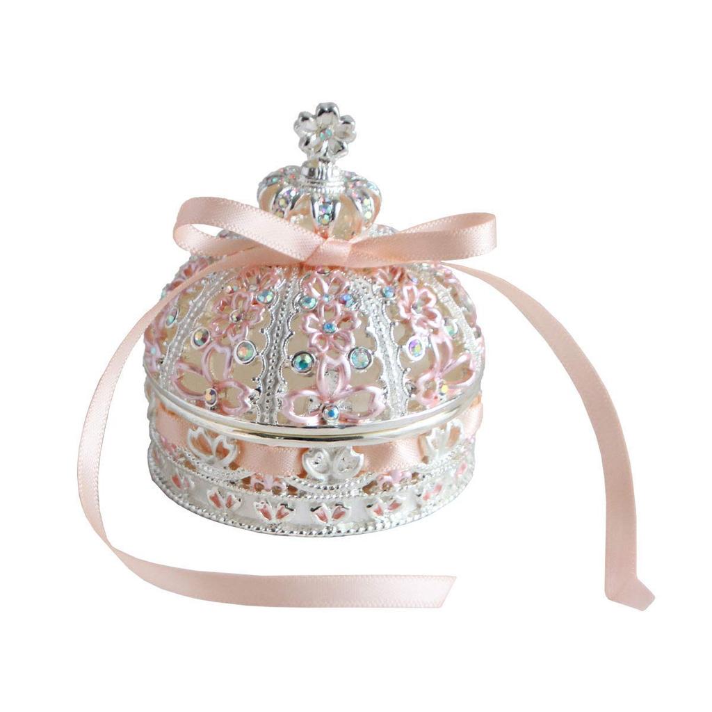 Crown with Pierce Purchase from Pierce <Sakura Ribbon> [Direct Shop] (BabyPink)