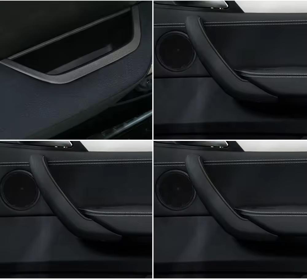 LHD RHD Auto Türgriff innen Zuggriff Zierleiste Türverkleidung Innen Griff 4 Stück Set 51417250307 für BMW X3 X4 F25 F26 2010-2016