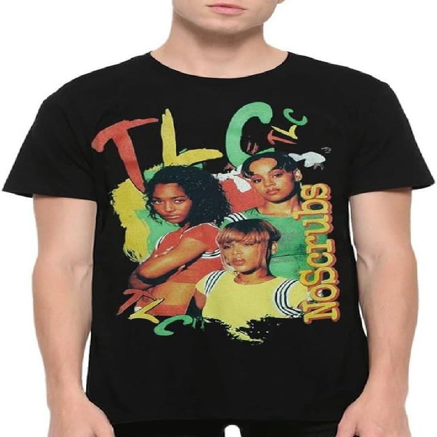 

DreamShirts TLC - No Scrubs 90 s Vintage T-Shirt XXXXXL чорний