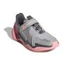adidas 4Uture Rnr El K Cushioning Support Low Top Kids' Running Shoes Gray Pink Kids' FV2786