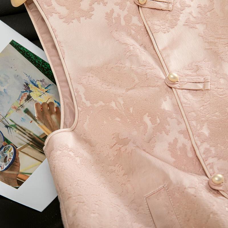 Si Baishe New Chinese Style Jacquard Vest