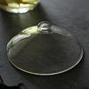 Gaiwan Trasparente in Vetro da 150ml con Bocca Stile Giapponese Tazza per Preparare il Tè Verde