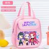 Kpop Cadı Avı Takımı Bento Çantası, Çocuklar İçin Yalıtımlı Elde Taşınan Öğle Yemeği Kutusu Çantası, Büyük Kapasiteli Kalınlaştırılmış Alüminyum Folyo Yalıtımlı Çanta