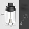 250ml Spice Jar Spice Bottle Salt Pepper Jar Seasoning Jar Moisture-proof Lid Spoon Seasoning Container Kitchen Seasoning Bottle