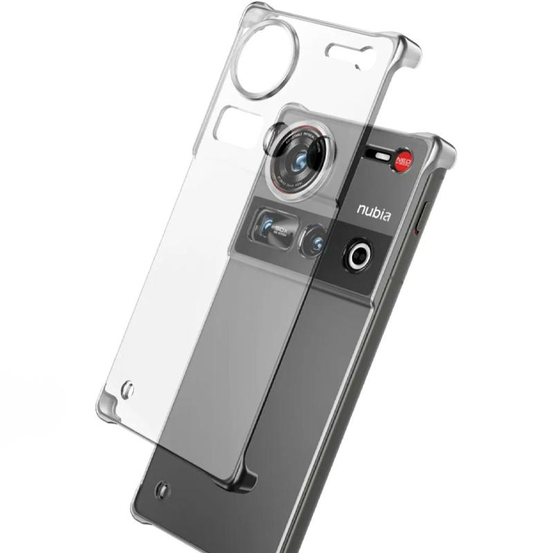 Original Transparent Case For ZTE Nubia Z70 Ultra Half Pack Hard Back Cover Shell