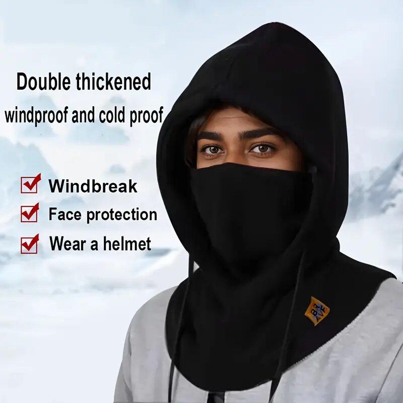 Winter Cycling Face Mask Neck Warmer Full Face Windproof Thermal Hat Motorcycle Scooter Cold Protection Headwear
