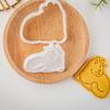 Assorted Cats Shape Cookie Molds Creative Cats Designs Biscuits Baking Stamper for DIY Cookie Making Enthusiasts