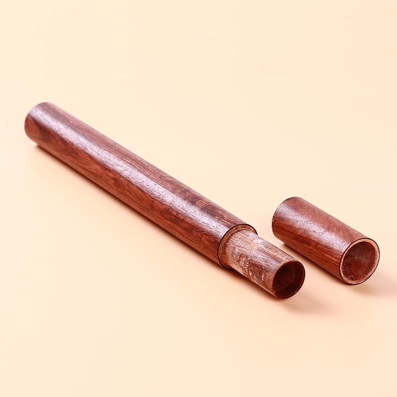 Natural Wood Incense Stick Tube Holder Home Fragrances For Sleep Health Home Furnishings Rosewood Case Stick Incense Storage Box 7