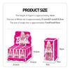 POP MART Barbie Style Icon Series Pop Mart Gachapon Slepý box Figurka Plastový model Prémiová hračka PVC Měkký vinyl Původní postava Dárek k narozeninám [1