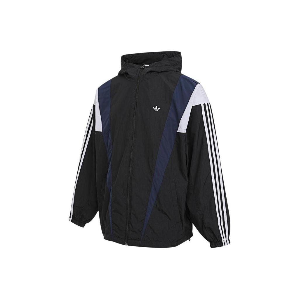 adidas Orijinaller Ac M Wb Marka Logosu Üç Şerit Spor Fitness Kapüşonlu Uzun Kollu Ceket Erkek Ceketleri KS3552