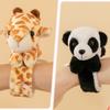 Stuffed Animal Slap Bracelet Plush Wristband Snap Wrist Band Creative Fashionable Bracelet Jewelry for Kids Party Gift