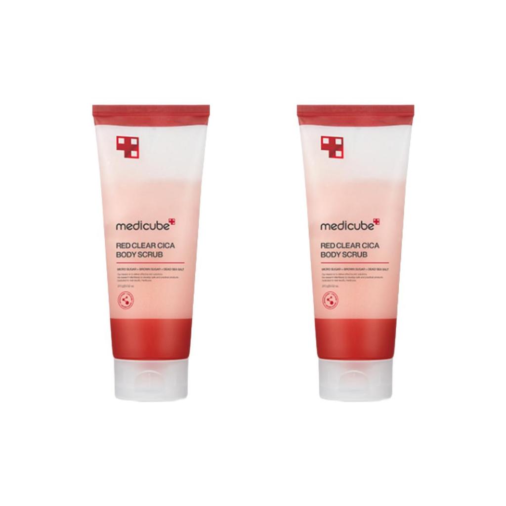 Medicube Red Clear Cica Body Scrub 270g (3 Options)