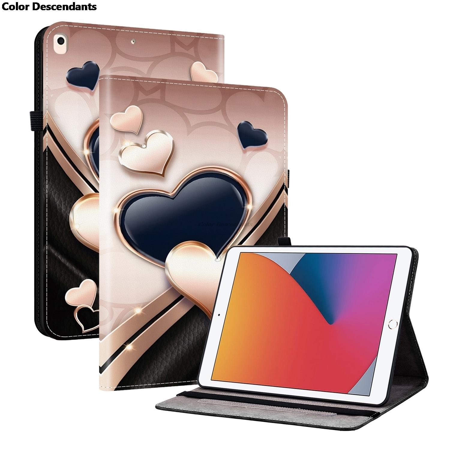 

Painted Flip Leather Tablet Case For iPad 10.2(2020)(2021) compatible Shockproof Protect Cover For ipad Air 2019 10.5 Case ipad Air 2019 10.5