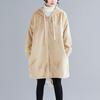 long sleeve Plus size hooded Cotton jaket causal loose spring autumn winter women Jacket Coat