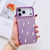 Fashion Flash Pattern Phone Case For iPhone 17 16 15 14 13 12 11 Pro Max Air Matte Laser Aurora Shockproof Funda