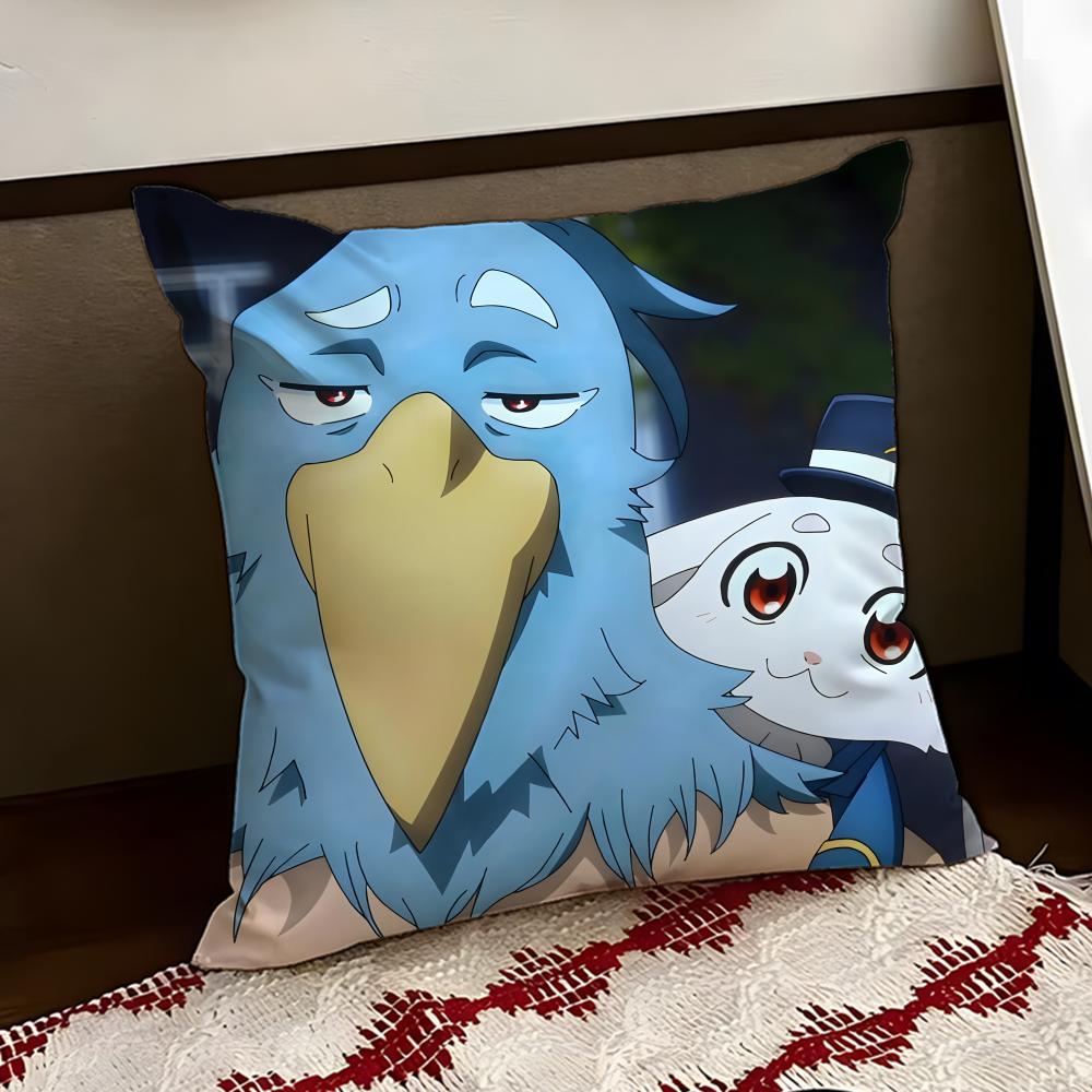 Anime SShangriLa Frontier Cushion Cover Reversible Soft Durable Pillow Cover Home  Car MultiScene Use for Daily Comfort