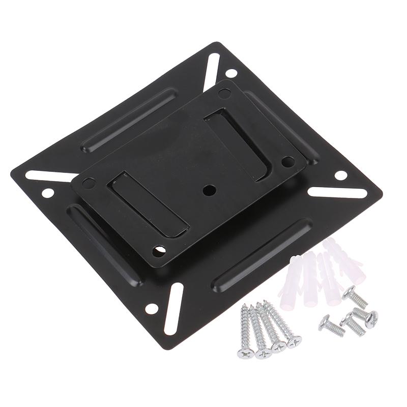 14-24 Zoll 10 cm Halterung Wandmontage Druckverschluss Flachbildschirmhalterung Universal Metallhalter LCD LED Monitor Rahmen