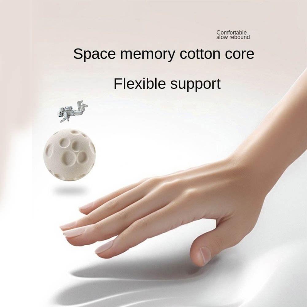 Ergonomic U-shaped Travel Pillow Head Support with Storage Bag Office Nap Pillow Foldable Breathable Car Throw Pillow