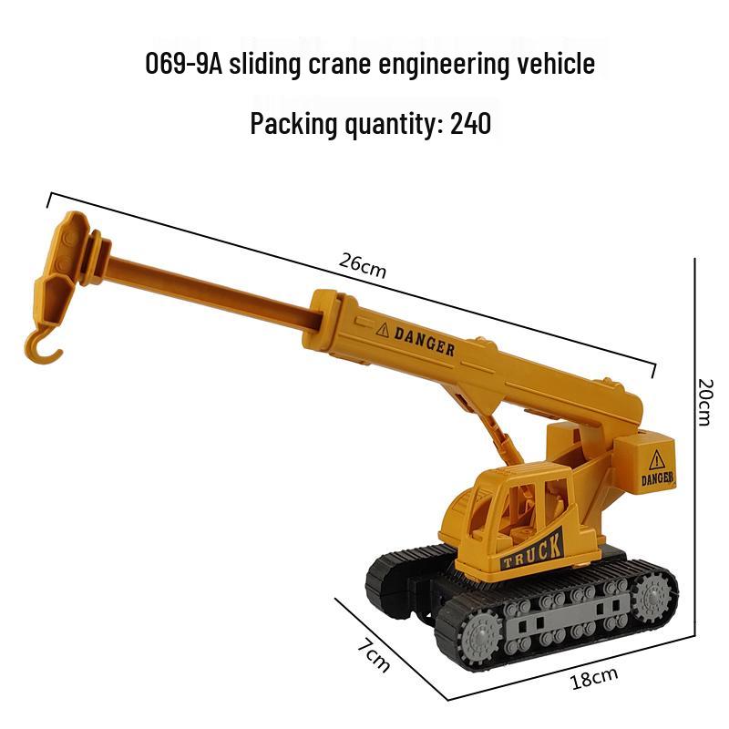 Construction Vehicle Cake Toppers: Excavator, Bulldozer, Roadblock Inserts, Figurines for Boys' Birthday